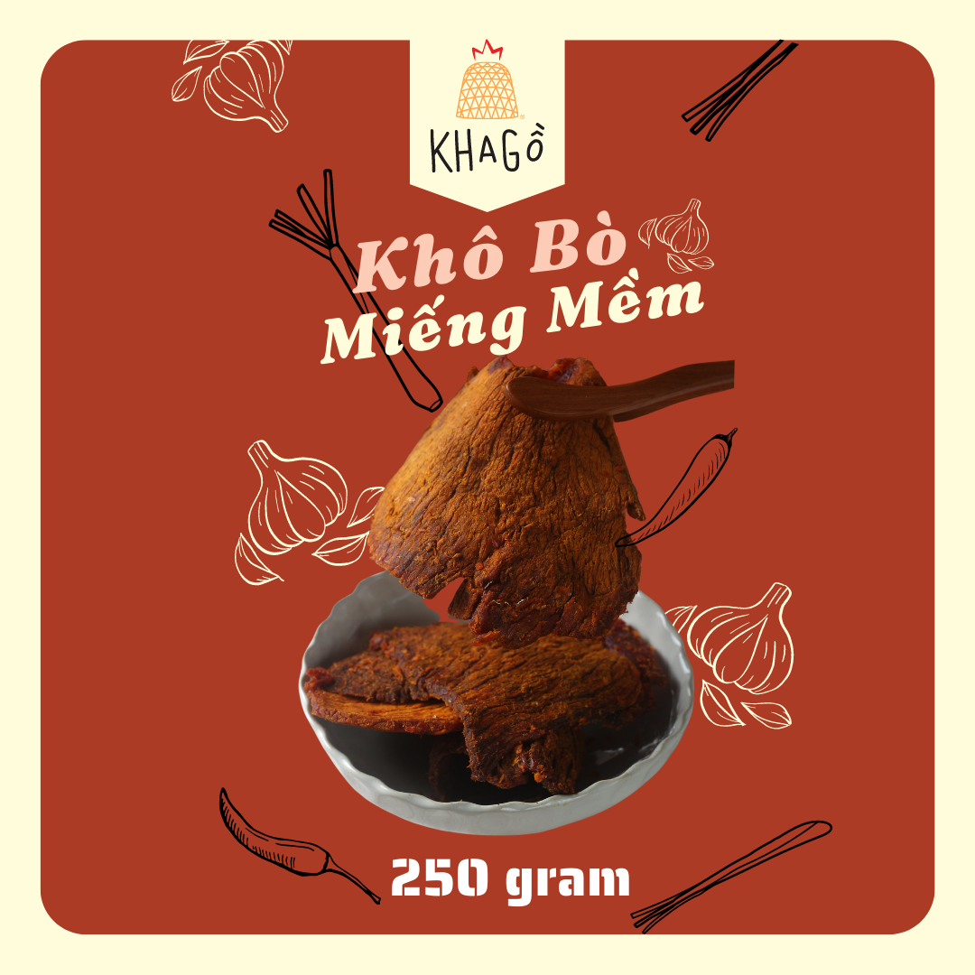 Khô Bò Miếng Mềm