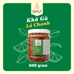khô gà lá chanh 500gram ảnh đại diện | Kha Gồ