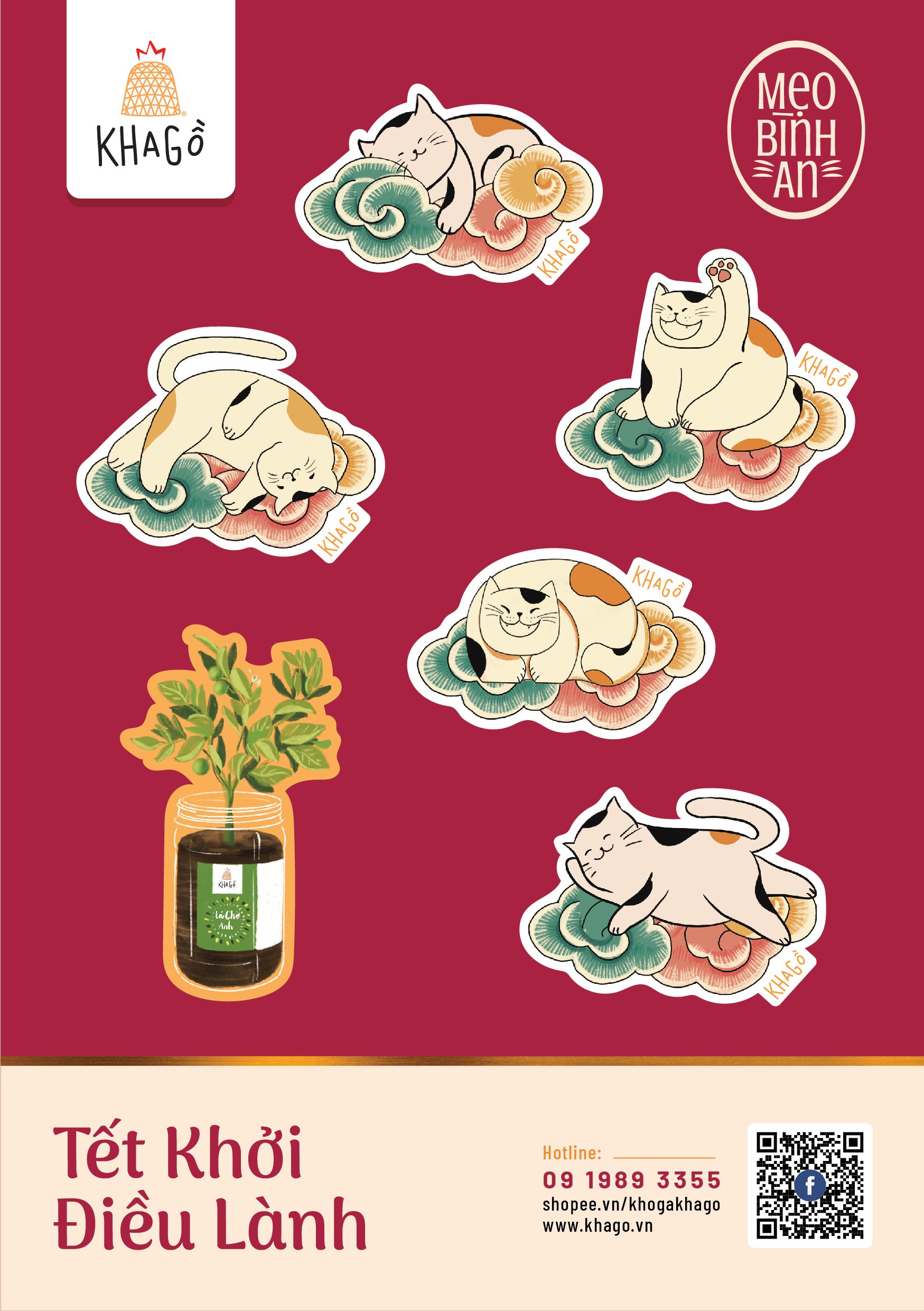 Bộ Sticker Tết 2023