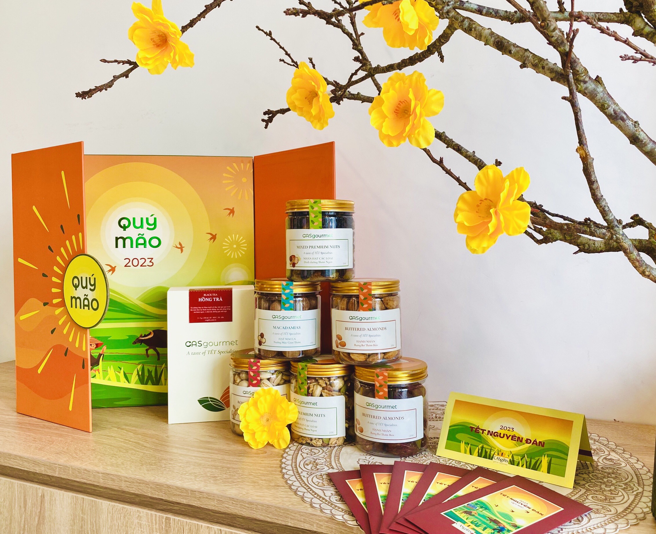 Hộp quà Tết các loại hạt dinh dưỡng